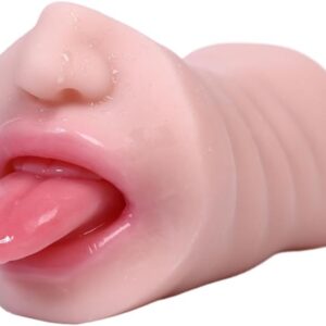 2 in 1 Realistic Male Masturbators with Pocket Pussy Vigina and Mouth