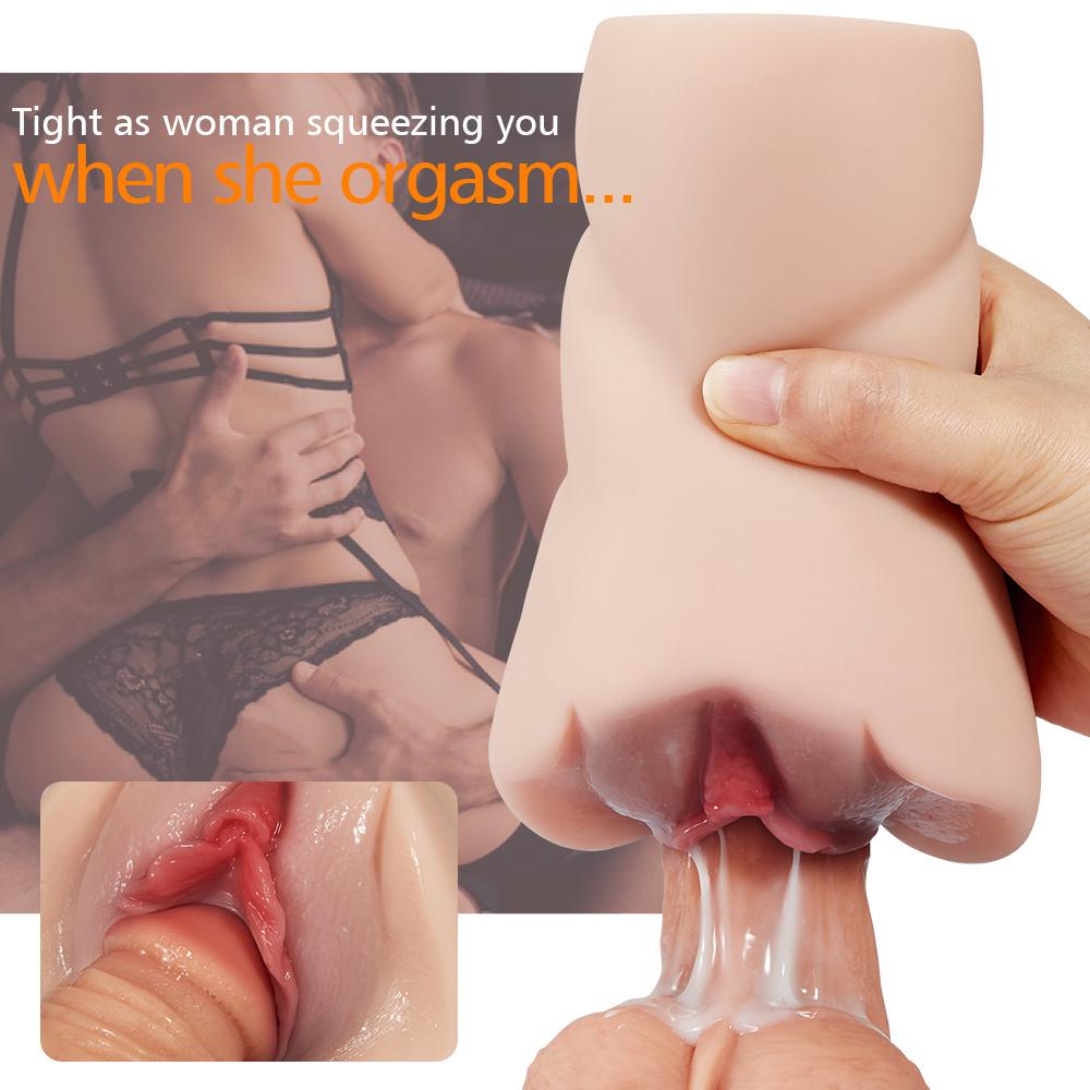 5.9 Fat Lips 3D Channel Pussy Anal Lifelike Stroker - Image 2