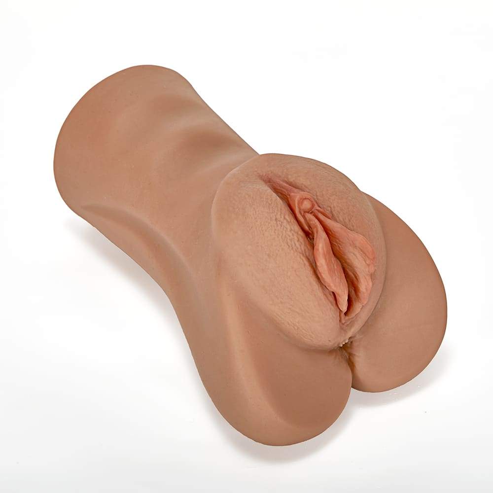6.9 Wheat-Colored Lifelike Clitoris Big Labia Vagina - Image 2