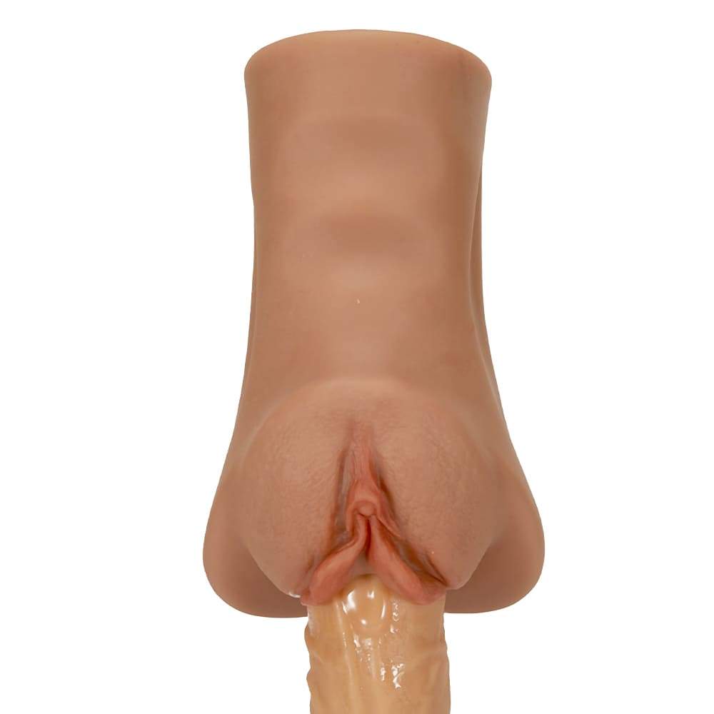 6.9 Wheat-Colored Lifelike Clitoris Big Labia Vagina - Image 3
