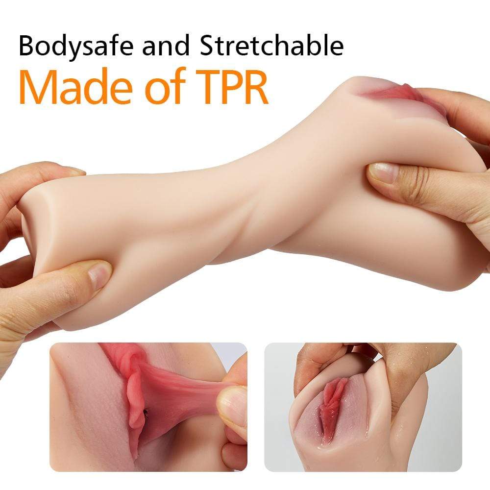 5.9 Fat Lips 3D Channel Pussy Anal Lifelike Stroker - Image 4